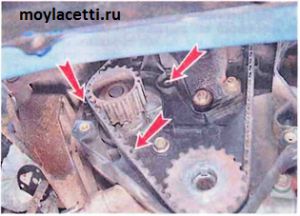 Lacetti Замена ремня ГРМ