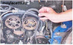 Замена ремня ГРМ Chevrolet Lacetti.
