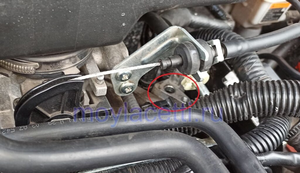 Расположение датчика абсолютного давления Шевроле Лачетти 1.8 LDA