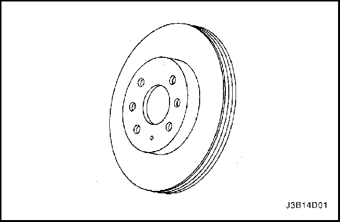 Тормозной диск Шевроле Лачетти