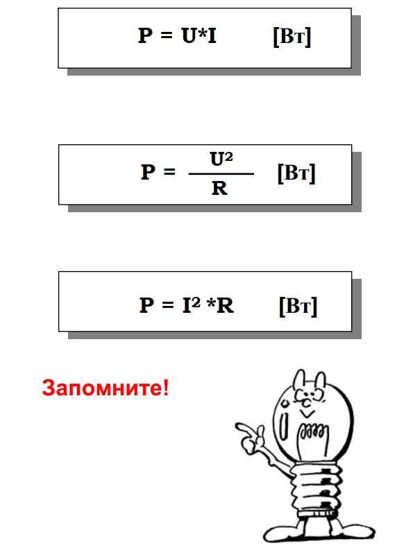 Мощность в цепи